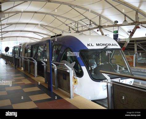 KL Monorail Malaysia Stock Photo - Alamy