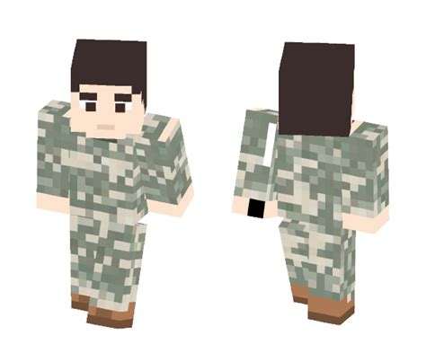 Minecraft Military Skin Template