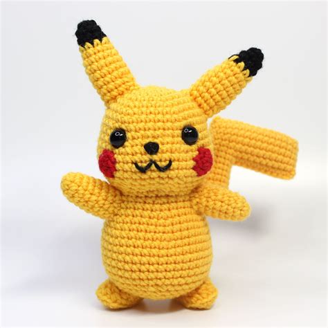 Pikachu Pokemon Amigurumi Crochet Doll - agrohort.ipb.ac.id