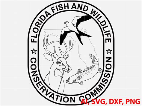 Florida Fish and Wildlife Conservation Commission Badge Logo - Etsy