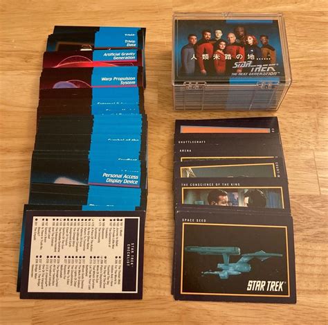 Star Trek: The Next Generation Trading Cards Lot