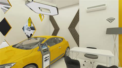 Renault Service Center in North Coast on Behance