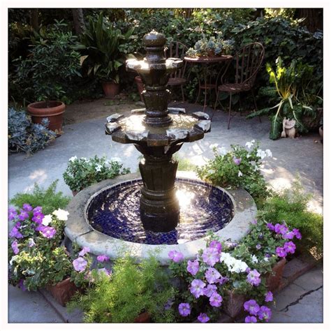 67 Small Front Yard Fountain Ideas : Garden Design