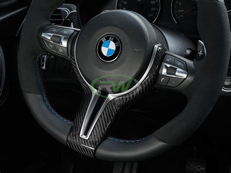 BMW M Carbon Fiber Steering Wheel Outer Trim M2 M3 M4 M5 M6 X5M X6M