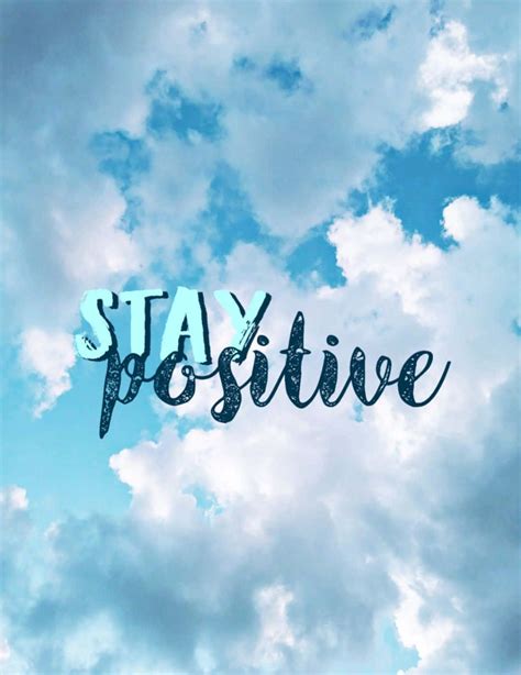 Download Stay Positive Wallpaper Wallpaper | Wallpapers.com