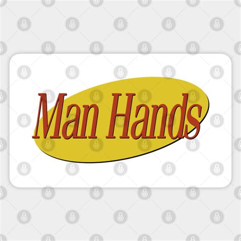 Seinfeld - Man Hands - Seinfeld - Sticker | TeePublic