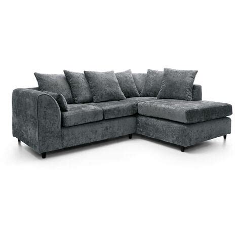 Keria Right Hand Facing Corner Sofa Grey