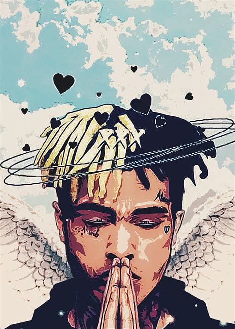 Xxxtentacion Painting by Thogi Gio - Pixels