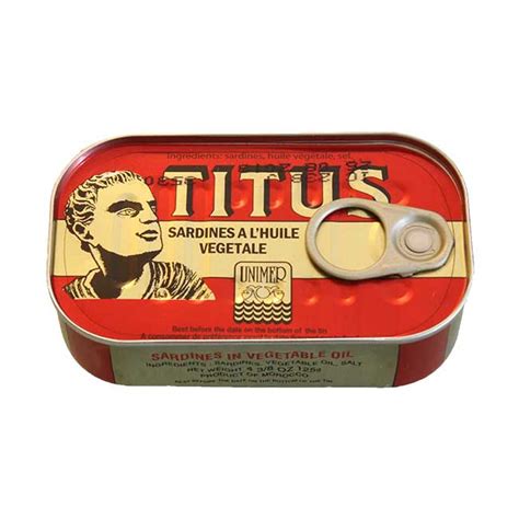 TITUS SARDINES IN VEGETABLE OIL – Express Grocery