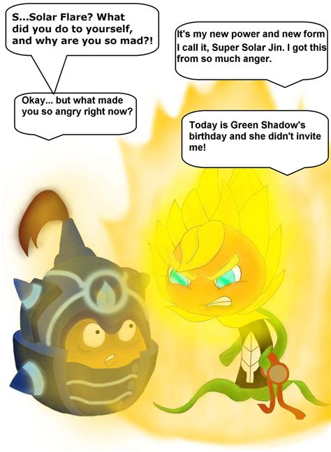 PvZ Heroes: Why Solar Flare got mad. by ScOu-Gentai on DeviantArt