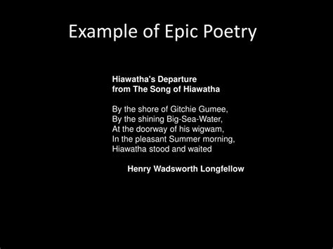 How Long Does An Epic Poem Have To Be at Cheryl Beasley blog