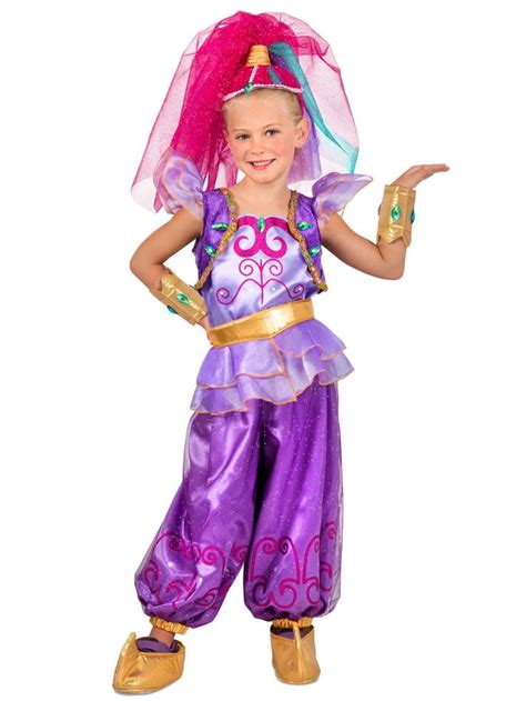 Shimmer & Shine: Girls Shimmer Costume - PartyBell.com | Shine costume, Shimmer and shine ...