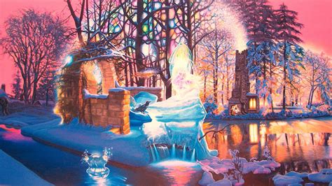 🥇 Winter surreal artwork drawings wallpaper | (32076)