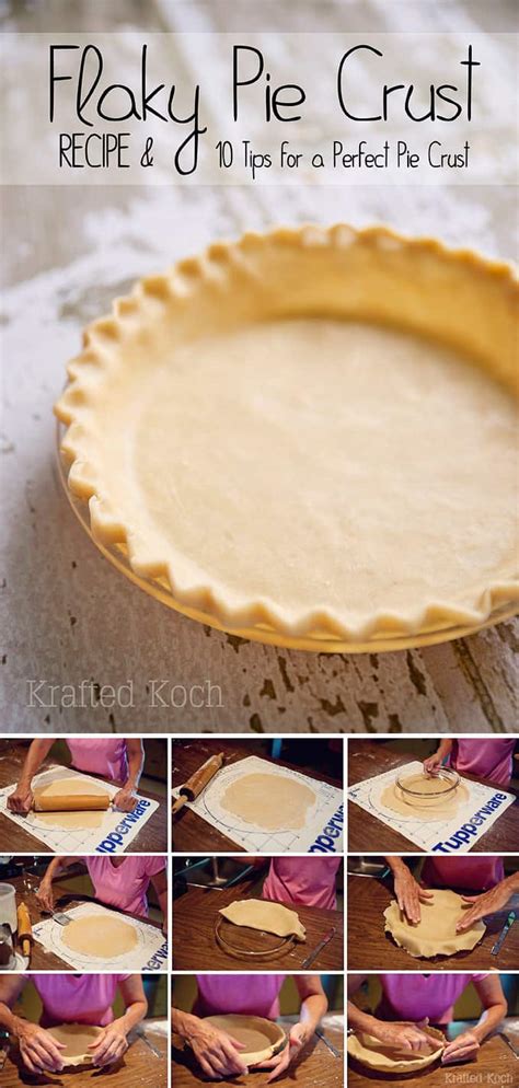 Flaky Pie Crust Recipe & 10 Tips for a Perfect Pie Crust