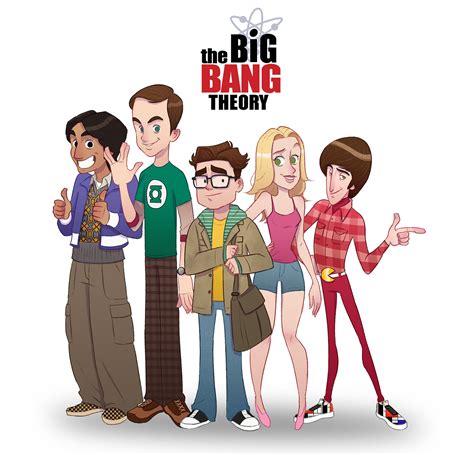 The Big Bang Theory - Character Design on Behance