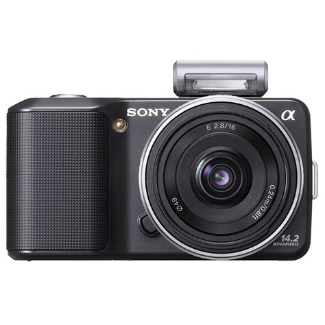 Sony Alpha NEX-3 Interchangeable Lens Digital Camera NEX3A/B B&H