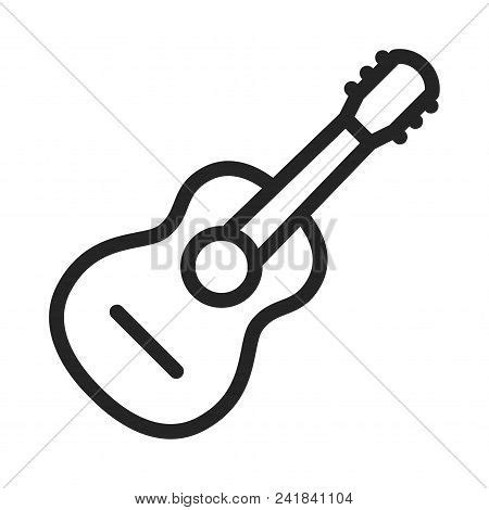 Guitar Icon Simple Vector & Photo (Free Trial) | Bigstock