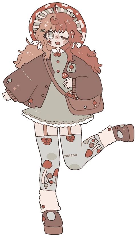 mushroom witch adopt by RavensRamen on DeviantArt in 2021 | Girls ...