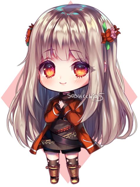 chibi art trade | จิบิ, การวาดรูปคน, การ์ตูนน่ารัก