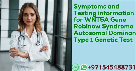 Symptoms and Testing information for WNT5A Gene Robinow Syndrome ...