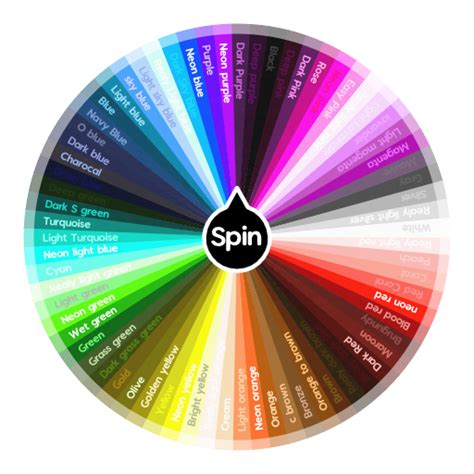 a colour wheel | Spin the Wheel - Random Picker