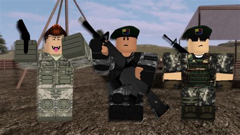 I Became A SOLDIER In Roblox! - YouTube