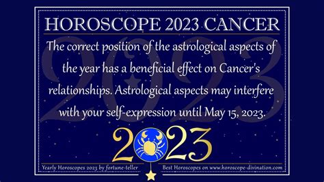 Horoscope 2023 Cancer 𝙇𝙤𝙫𝙚, 𝙃𝙚𝙖𝙡𝙩𝙝, 𝙈𝙤𝙣𝙚𝙮 & 𝘼𝙨𝙩𝙧𝙤𝙡𝙤𝙜𝙮 Horoscopes 2023 ...