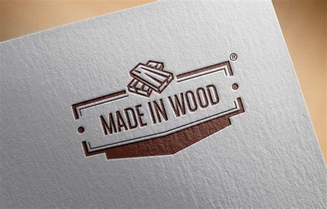 Made in Wood // Logo design on Behance