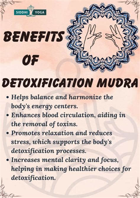 Detoxification Mudra: Meaning, Benefits | Siddhi Yoga