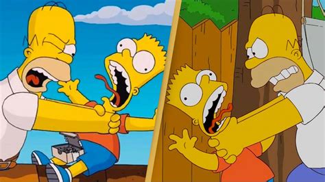 The Simpsons has retired Homer strangling Bart because 'times have changed'