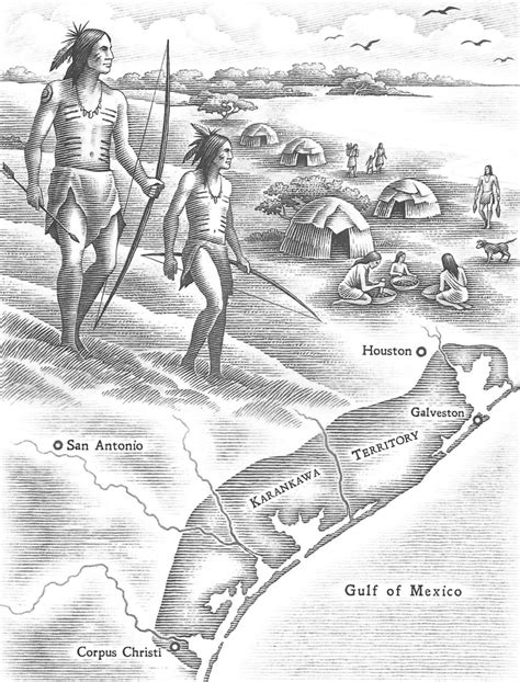 Karankawa roamed Texas coastal area before Anglos - Columbia Historical ...