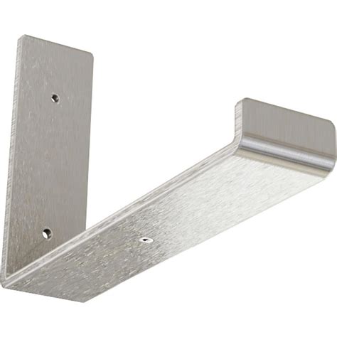 Ekena Millwork 2 in. x 6 1/2 in. x 10 in. Stainless Steel Steel Hanging ...