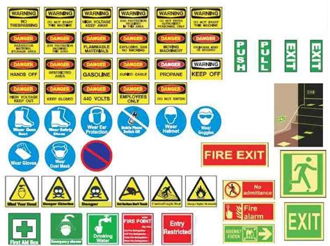 Industrial Safety Signs Manufacturer in Kota Rajasthan India by International Wire Products | ID ...