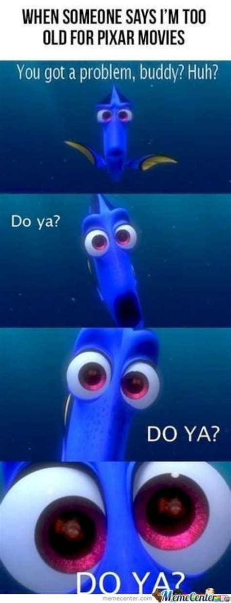 Funny Finding Nemo | Quotes | Disney memes, Pixar movies, Movies