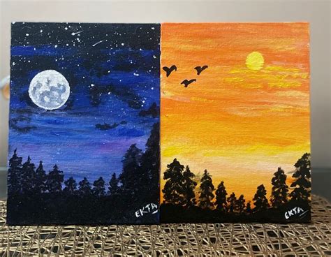 Creators of Life | Canvas art painting abstract, Night art, Easy canvas art