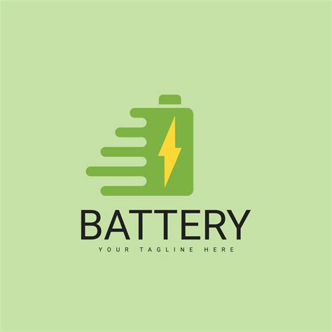 Battery Logo, Fast Rechargeable Battery Vector Design 7332124 Vector ...