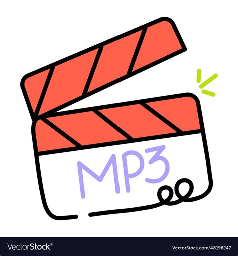 Film clapper Royalty Free Vector Image - VectorStock