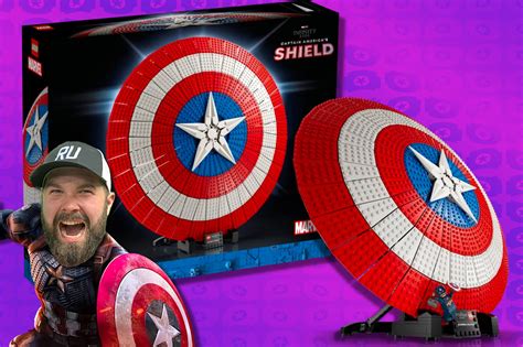 LEGO: CAPTAIN AMERICA SHIELD! – RaffledUp