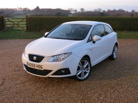 2009 59 SEAT IBIZA 1.6 TDI CR SPORT WHITE Great Condition | in Bungay, Norfolk | Gumtree