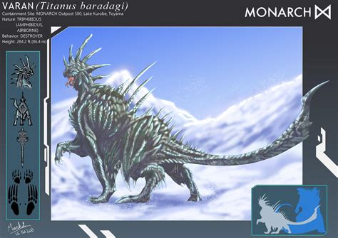 Varan (ver.Monsterverse) by Maskottitanium on DeviantArt