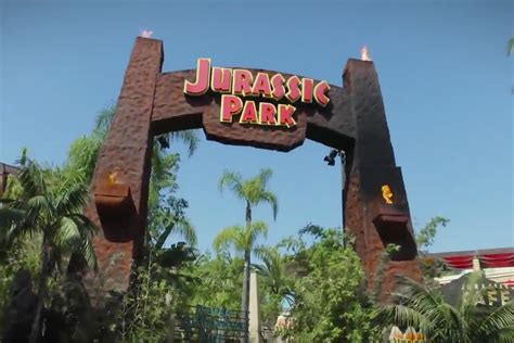 Jurassic park the ride at universal studios hollywood - themeloxa