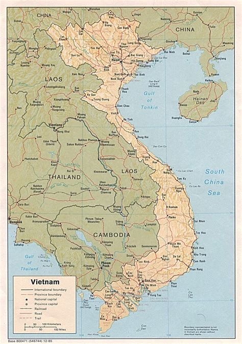 Maps of Vietnam | Detailed map of Vietnam in English | Tourist map of ...