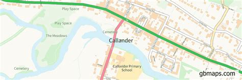 CALLANDER of STIRLING Files. Digital Mapping Solutions Vector Street Map