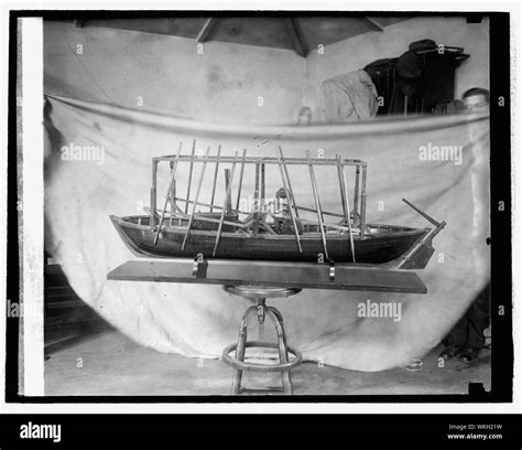 John Fitch steamboat model, Natl. Museum Stock Photo - Alamy