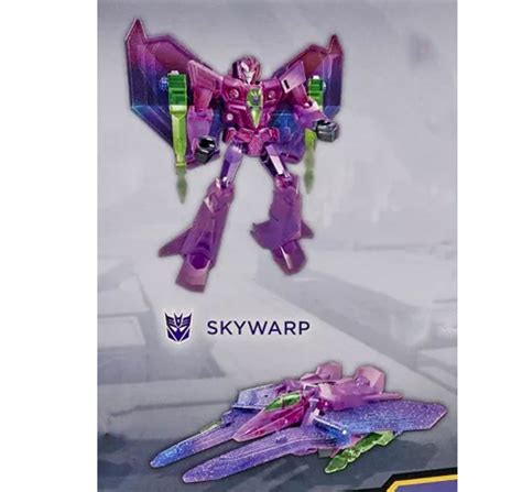 Transformers Cyberverse Adventures Warrior Class Ghost Skywarp Toy – Collecticon Toys