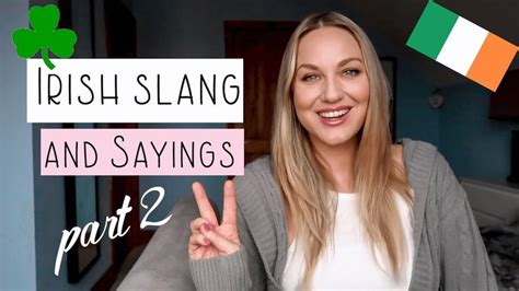 Irish Slang and Phrases | Part 2 - YouTube | Irish slang, Ireland trip ...