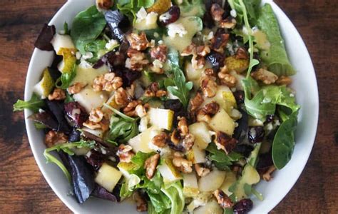 Pear & Gorgonzola Salad - A Food Lover's Kitchen