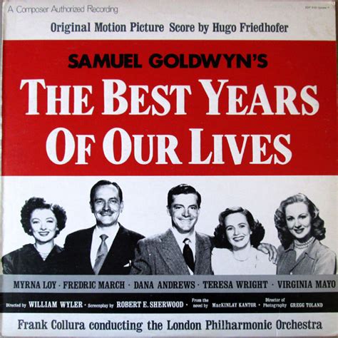 The Best Years Of Our Lives (Original Motion Picture Score) | Discogs