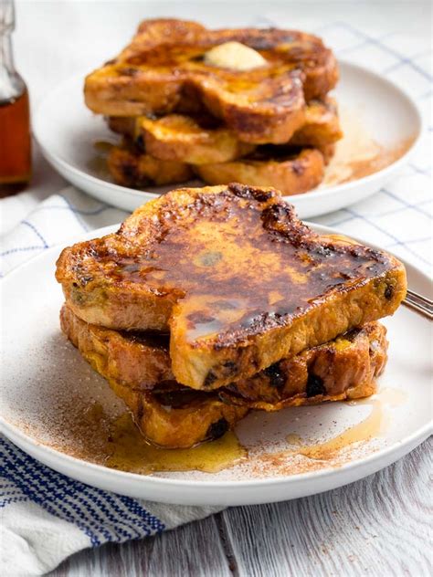 Raisin Bread French Toast - Easy Recipe | The Worktop