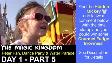 Peter Pan, Dance Party and a Magical Water Parade - Magic Kingdom Vlog Day 1 Part 5 - YouTube